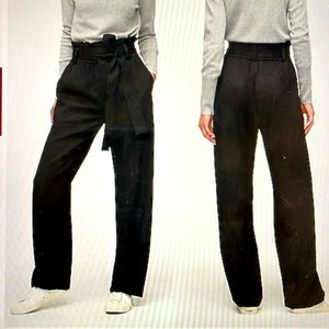 J Crew Point Sur paper bag waist pant